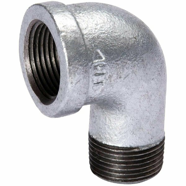 B&K 1/2 In. 90 Deg. Street Galvanized Elbow 1/4 Bend 510-303BG